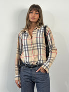 Burberry London 2000s Nova Check Cotton Shirt - M - SYLK