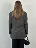 Loro Piana 1990s Wool Cashmere High Neck Blazer - 38R/L - SYLK