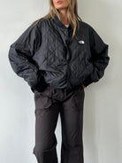 The North Face Reversible Nylon Bomber Jacket - XL/XXL - SYLK