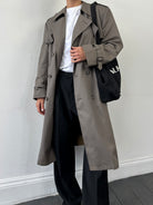 Christian Dior Monsieur Double Breasted Belted Trench Coat - M/L - SYLK