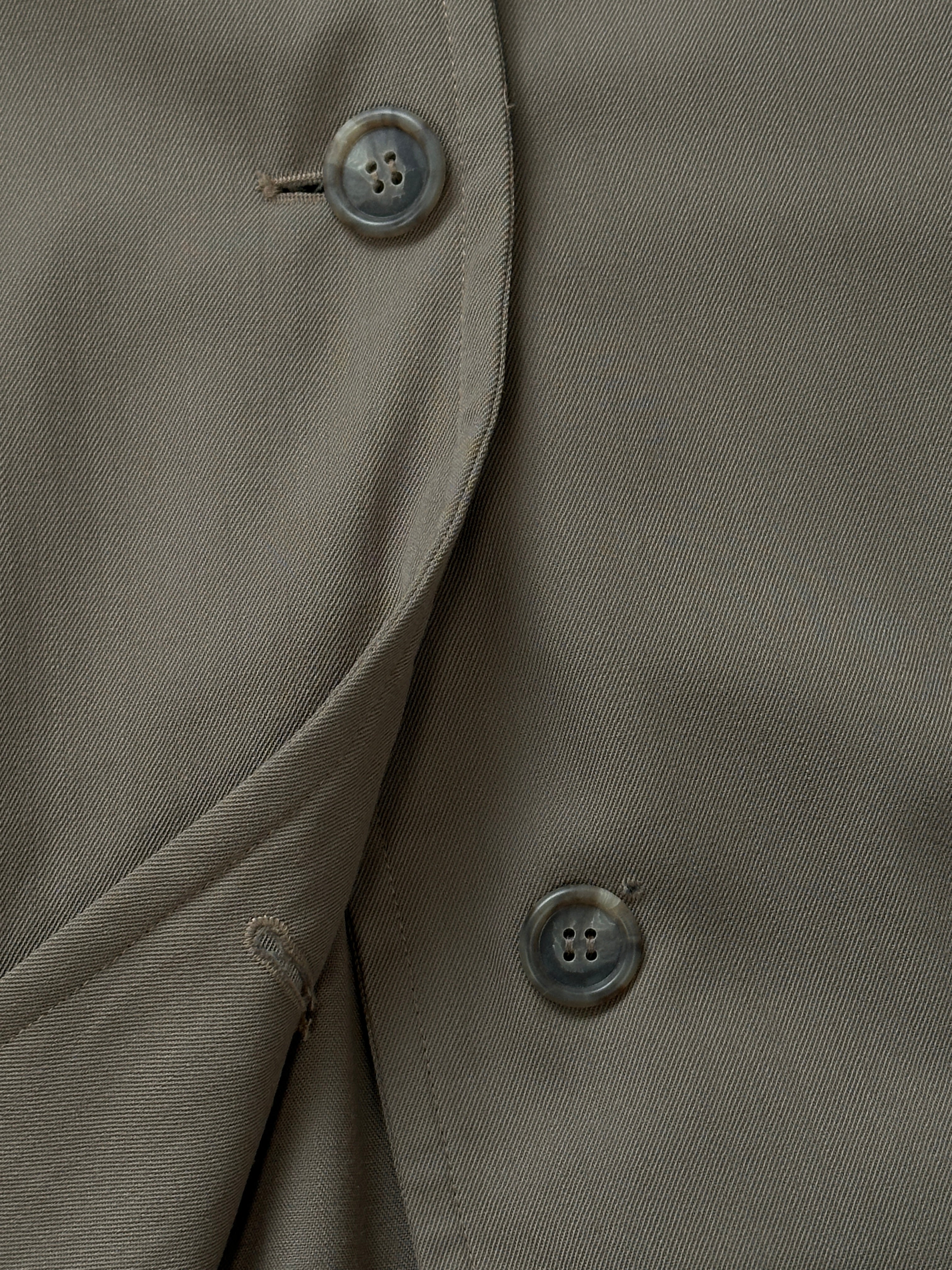 London Fog 1990s Wool Trench Coat - L - SYLK