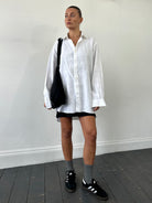 Vintage Pure Linen Shirt - XL/XXL - SYLK