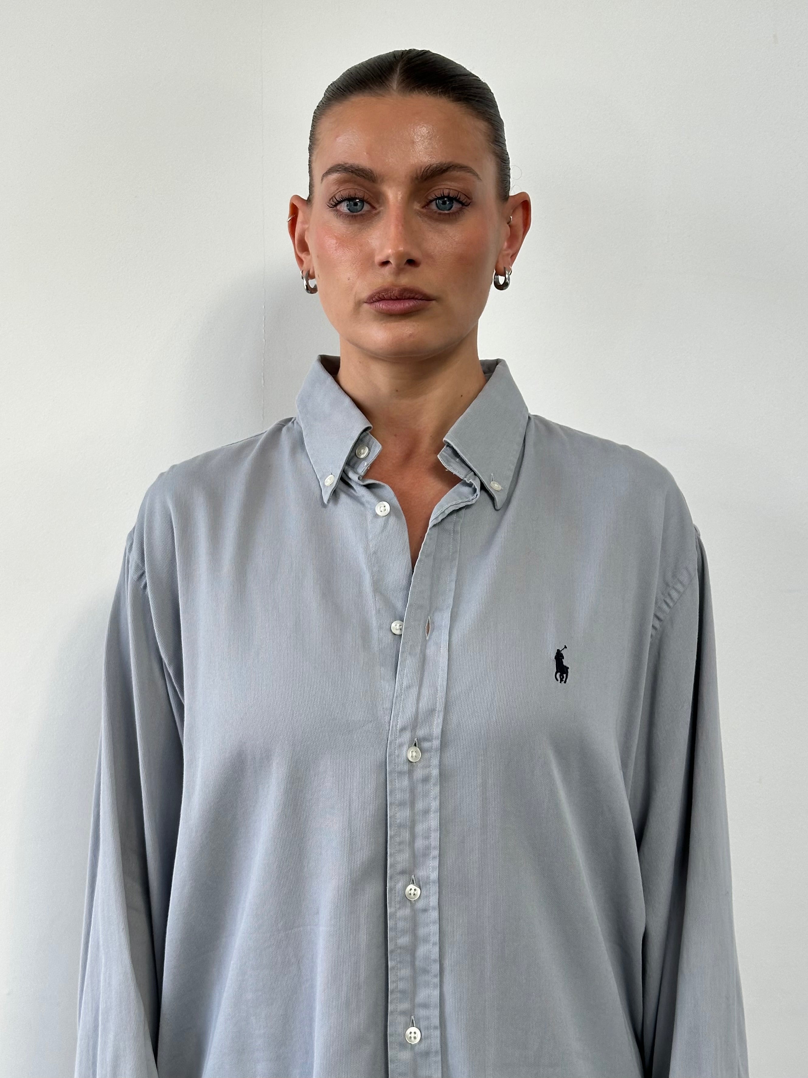 Ralph Lauren Pure Cotton Logo Shirt - XL - SYLK