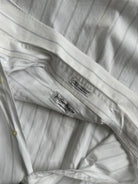 Yves Saint Laurent Pinstripe Pure Cotton Shirt - M - SYLK