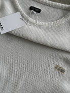 Armani Jeans Pure Cotton Logo Knitted Jumper - XL - SYLK