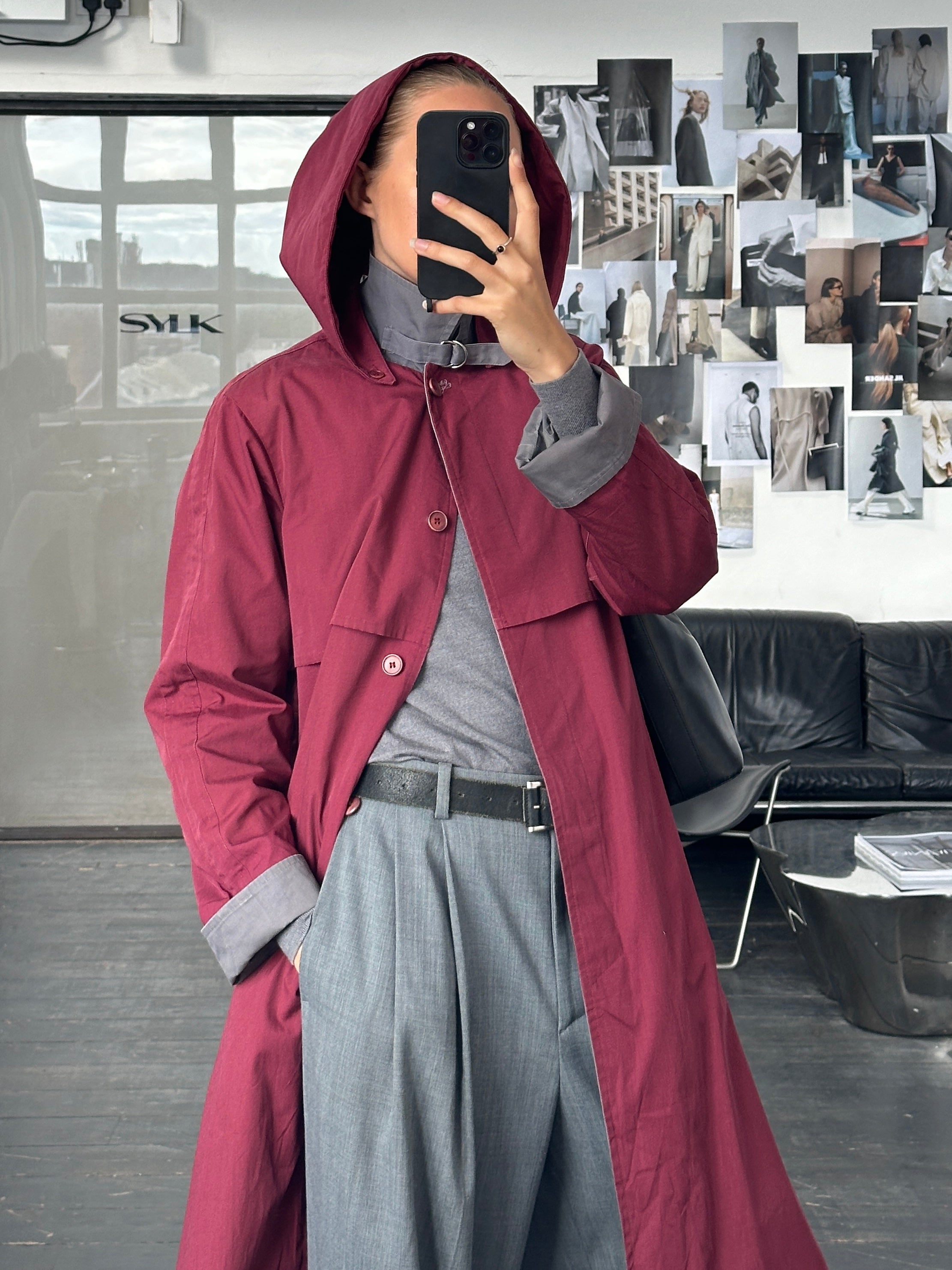 London Fog 1980s Double Breasted Trench Coat - M - SYLK