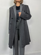 Vintage Wool Cashmere Double Breasted Coat - L - SYLK