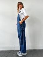 Dickies Pure Cotton Denim Dungarees - XS/S - SYLK