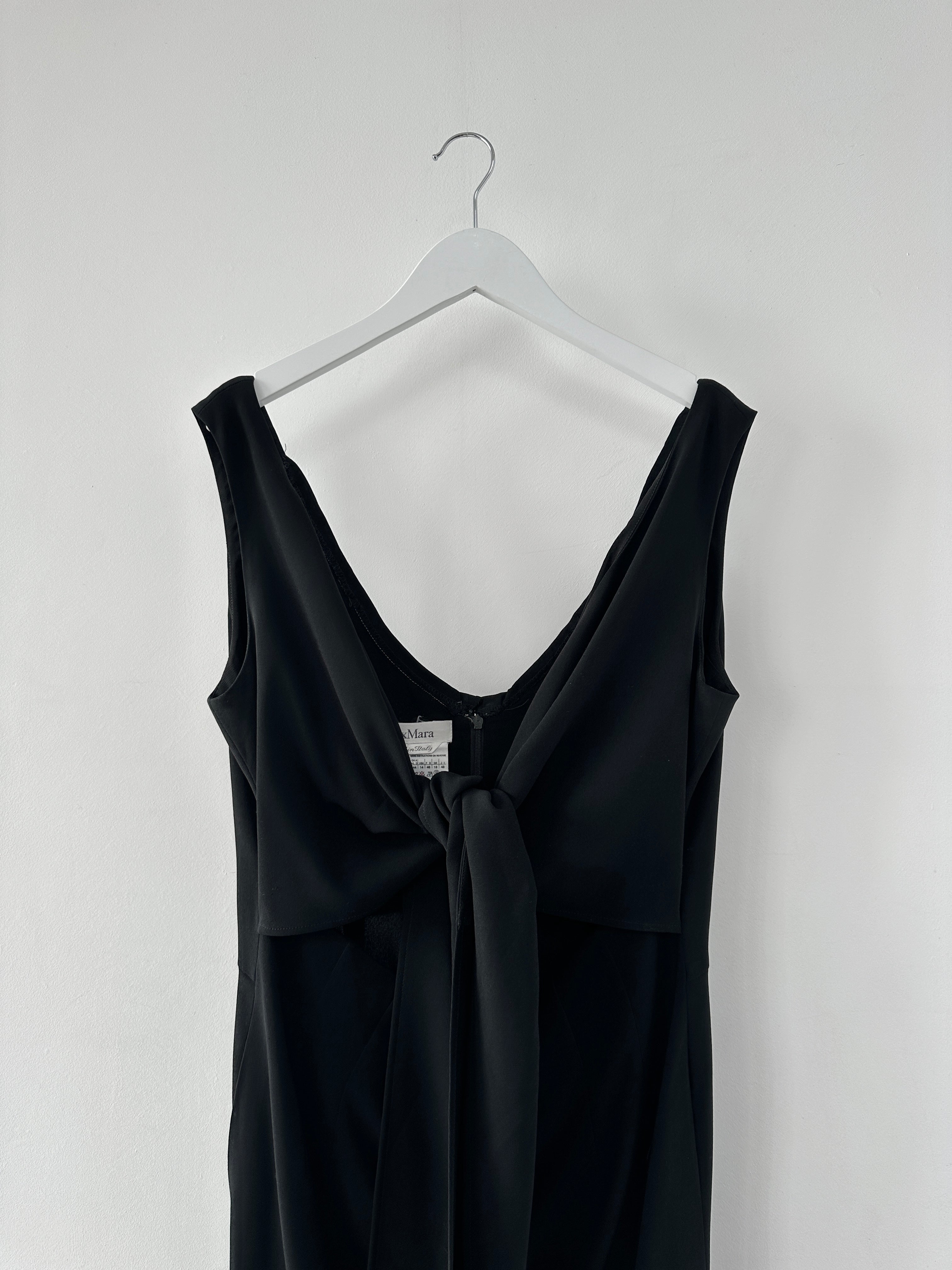 Max Mara Tie Front Dress - L - SYLK