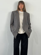 Christian Dior Monsieur 1990s Stripe Single Breasted Blazer 44R/XL - SYLK