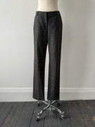 Max Mara Studio 2000s Virgin Wool Low Waist Trousers - W28 - SYLK