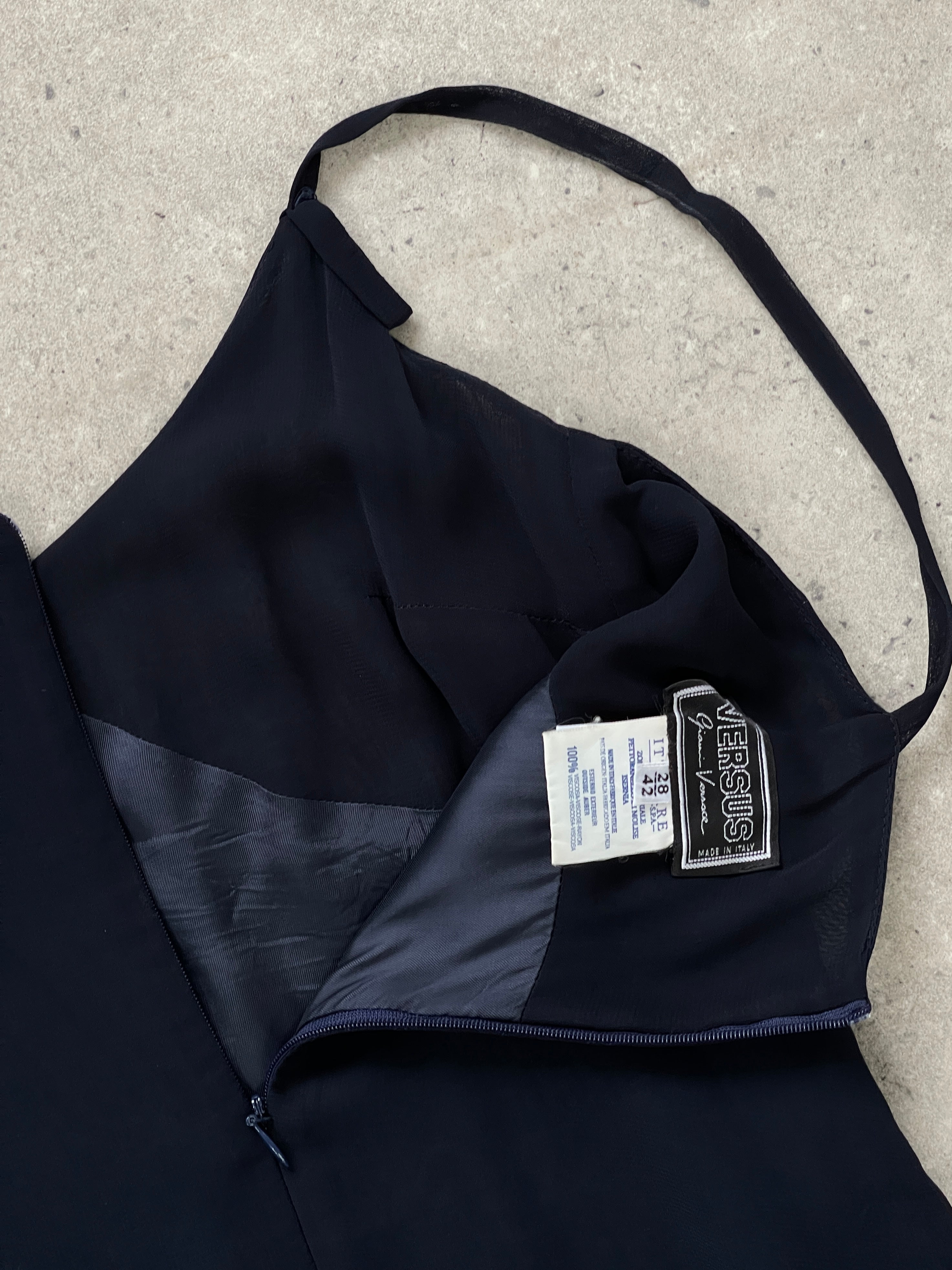 Gianni Versace Verus 1990s Sheer Slip Dress - S - SYLK