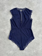 Vintage 2000s Lace Bodysuit - M - SYLK