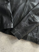Conbipel Minimal Leather Jacket - L - SYLK