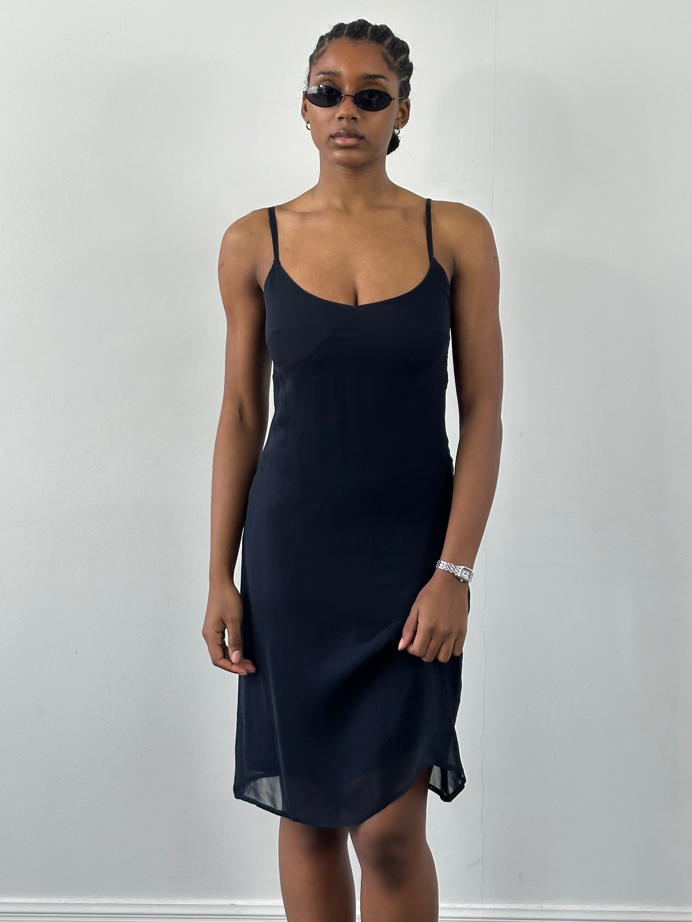 Gianni Versace Verus 1990s Sheer Slip Dress - S - SYLK