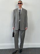 Balmain 1990s Wool Single Breasted Suit - 42R/W34 - SYLK
