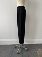 Giorgio Armani 1990s Wool Straight Leg Tailored Trousers - W24 - SYLK