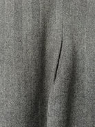 British Vintage Pure Wool Double Breasted Herringbone Coat - L/XL - SYLK