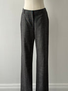 Max Mara Studio 2000s Virgin Wool Low Waist Trousers - W28 - SYLK
