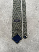 Guess 1990s Pure Silk Diagonal Print Tie - SYLK