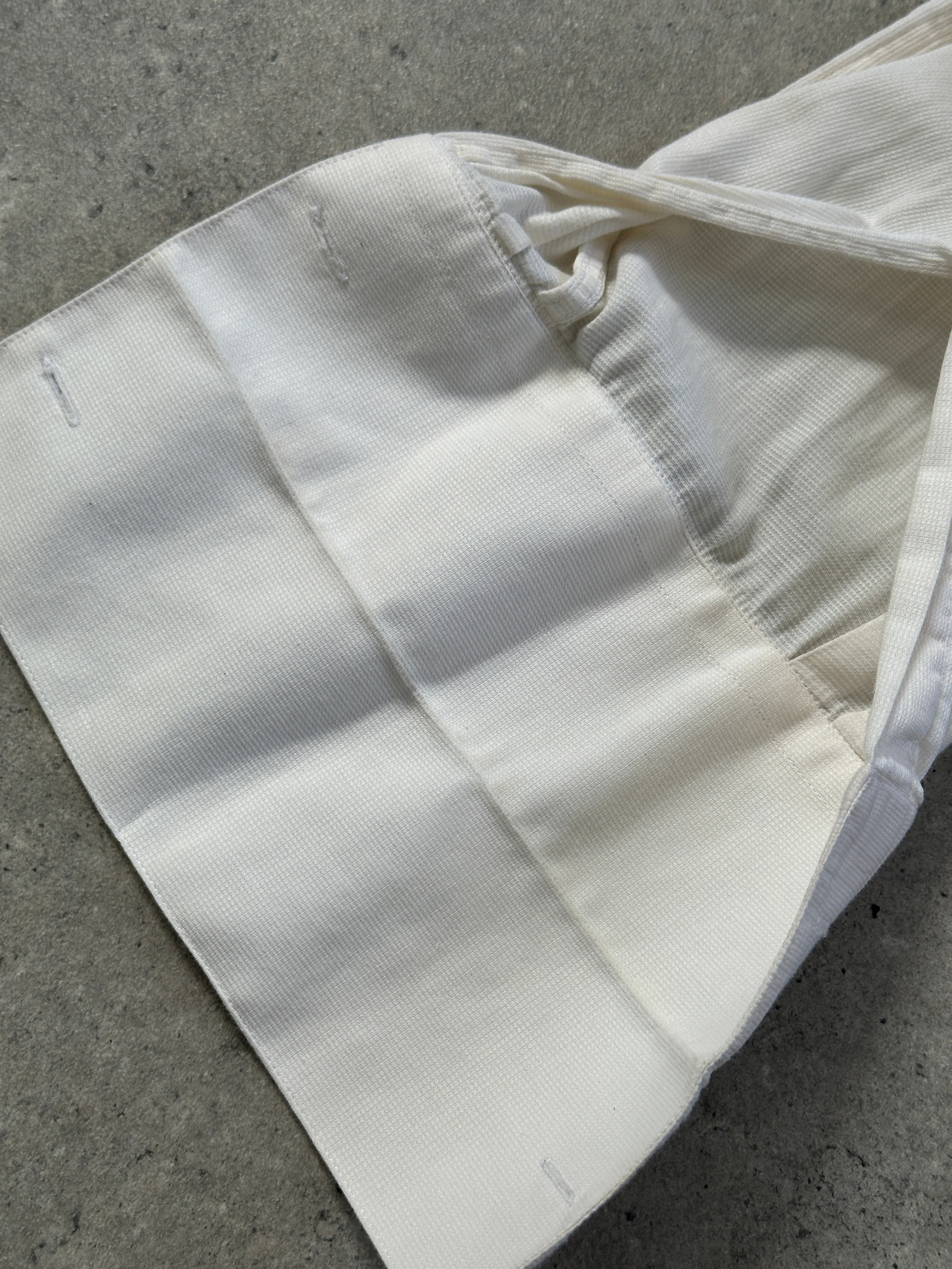 Pal Zileri pure cotton wing collar dress shirt, men's size M, featuring a classic collar and tailored fit.