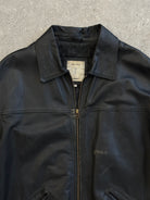 Conbipel Distressed Leather Jacket - L - SYLK