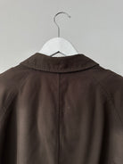 Vintage Concealed Placket Trench Coat - XXL - SYLK