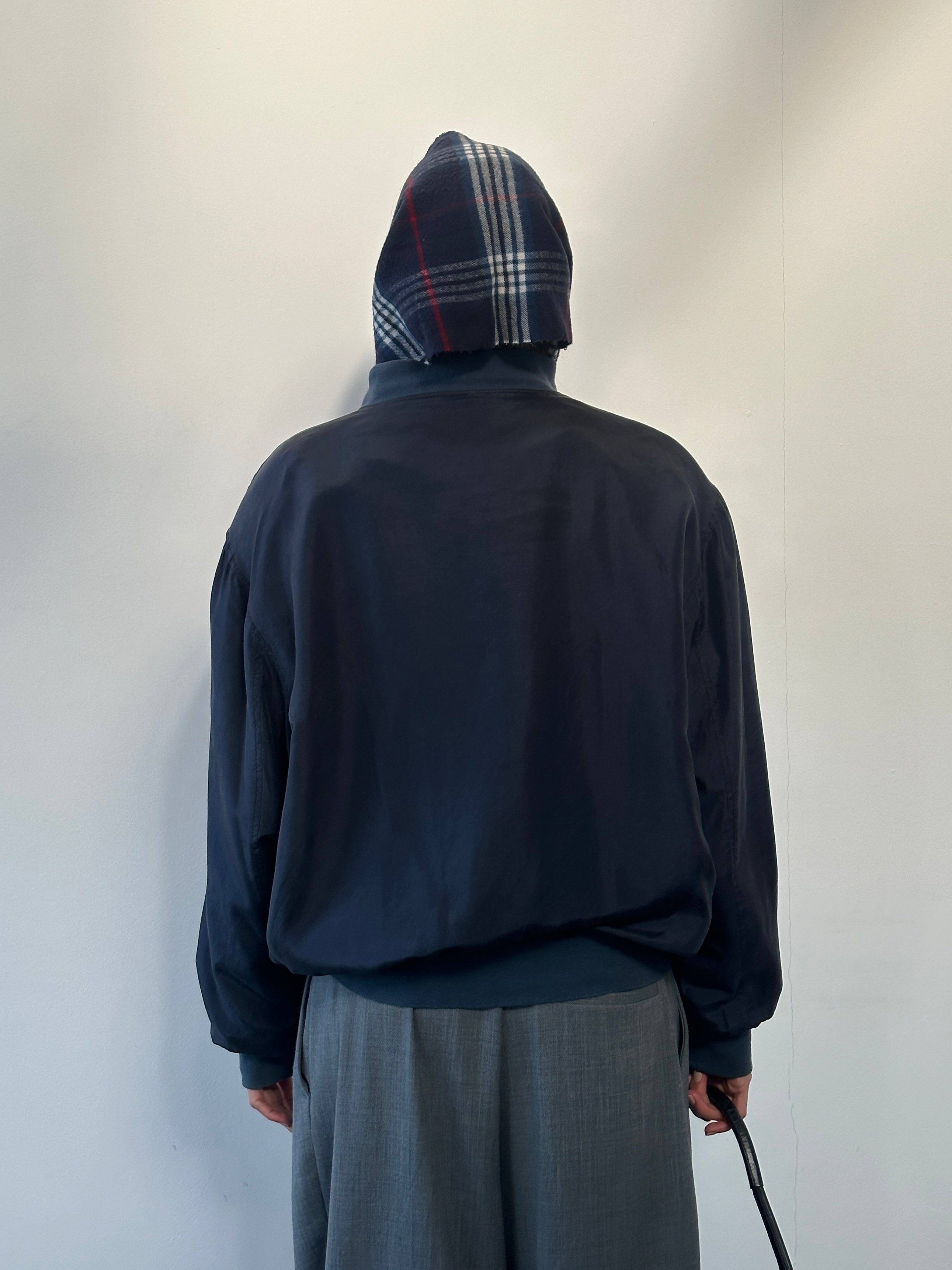 Italian Vintage 1990s Pure Silk Bomber Jacket - XL - SYLK