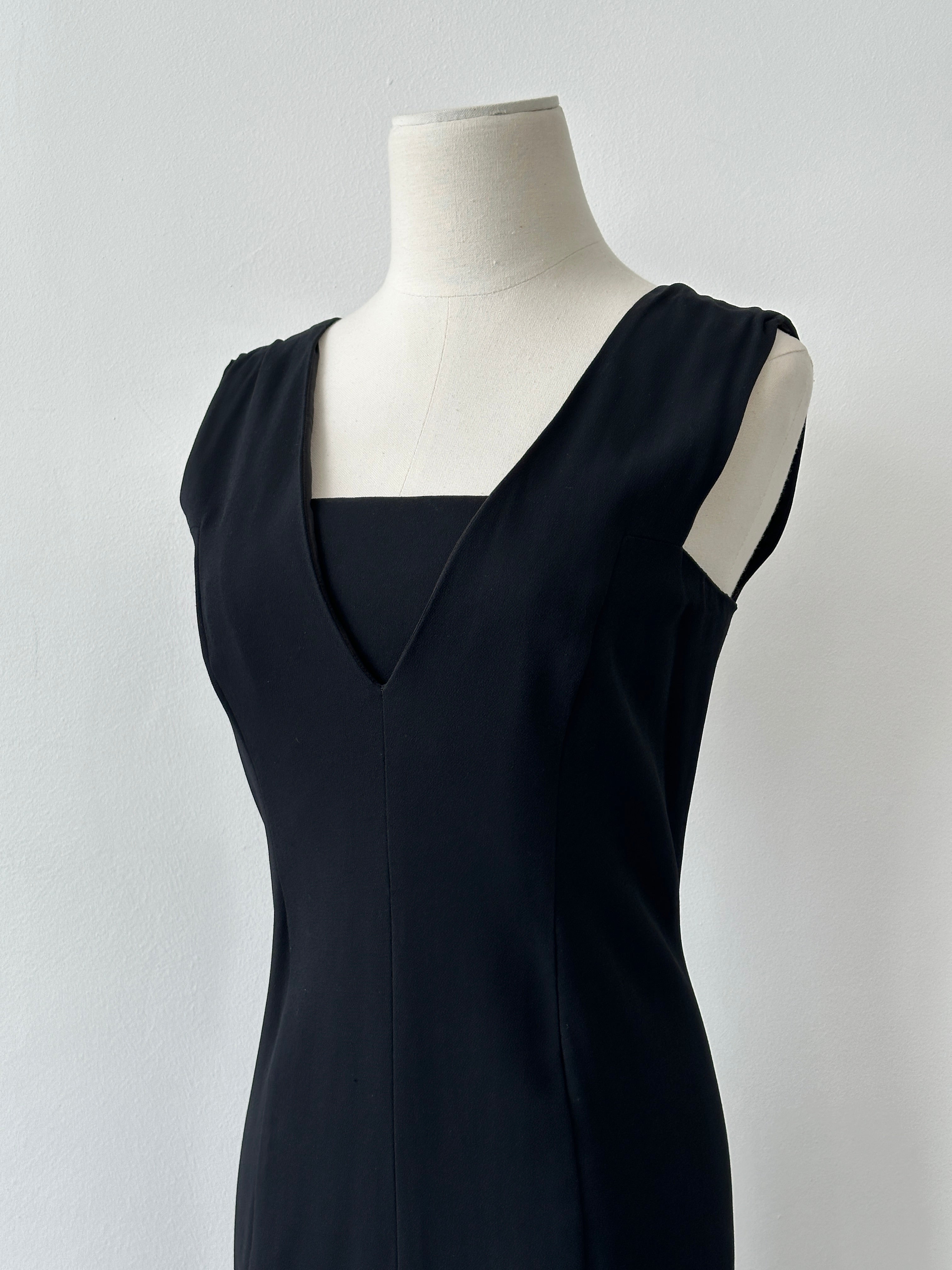 Sportmax 2000s Fitted Midi Dress - S