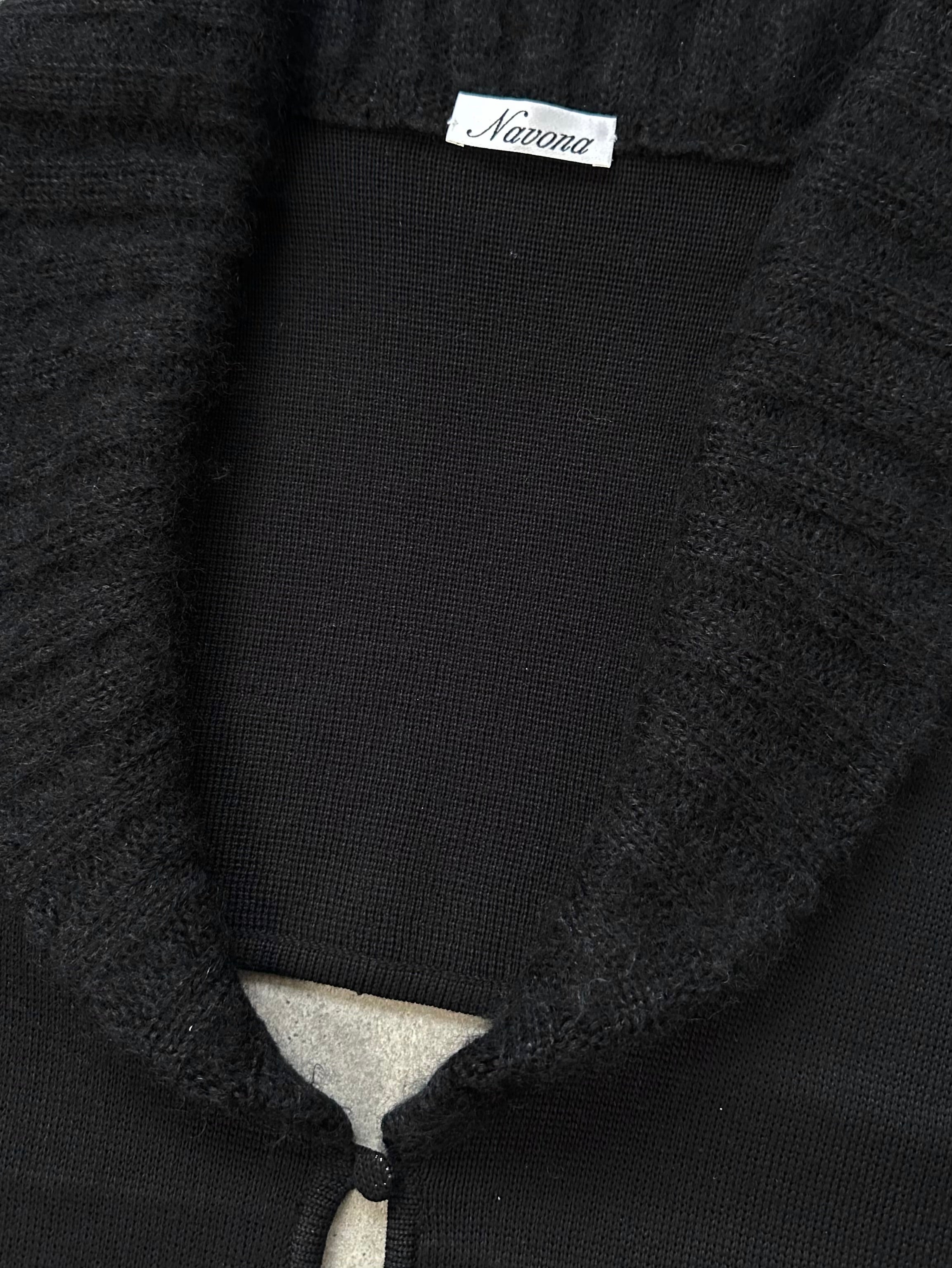 Italian vintage Armani 1990s pure merino wool knitted scarf, soft, warm, and stylish shawl with intricate knit pattern.