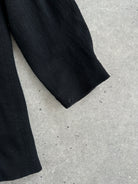 Helmut Lang Asymmetric High Neck Wool Belted Jacket - S - SYLK