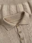 Vintage 1980s Wool Mohair Knitted Polo Jumper - M - SYLK