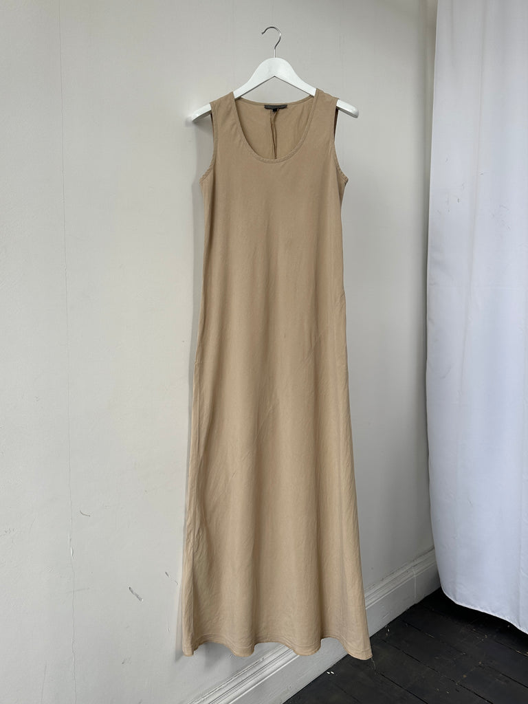 Jaeger Silk Linen Floor Length Dress - S/M - SYLK