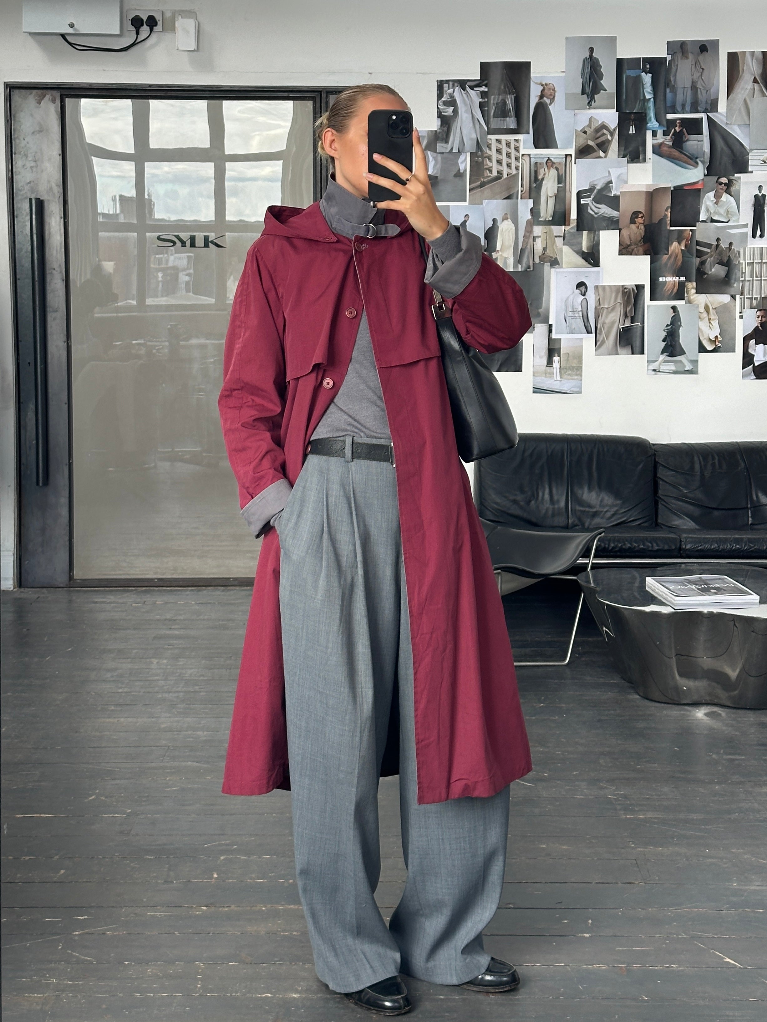 London Fog 1980s Double Breasted Trench Coat - M - SYLK