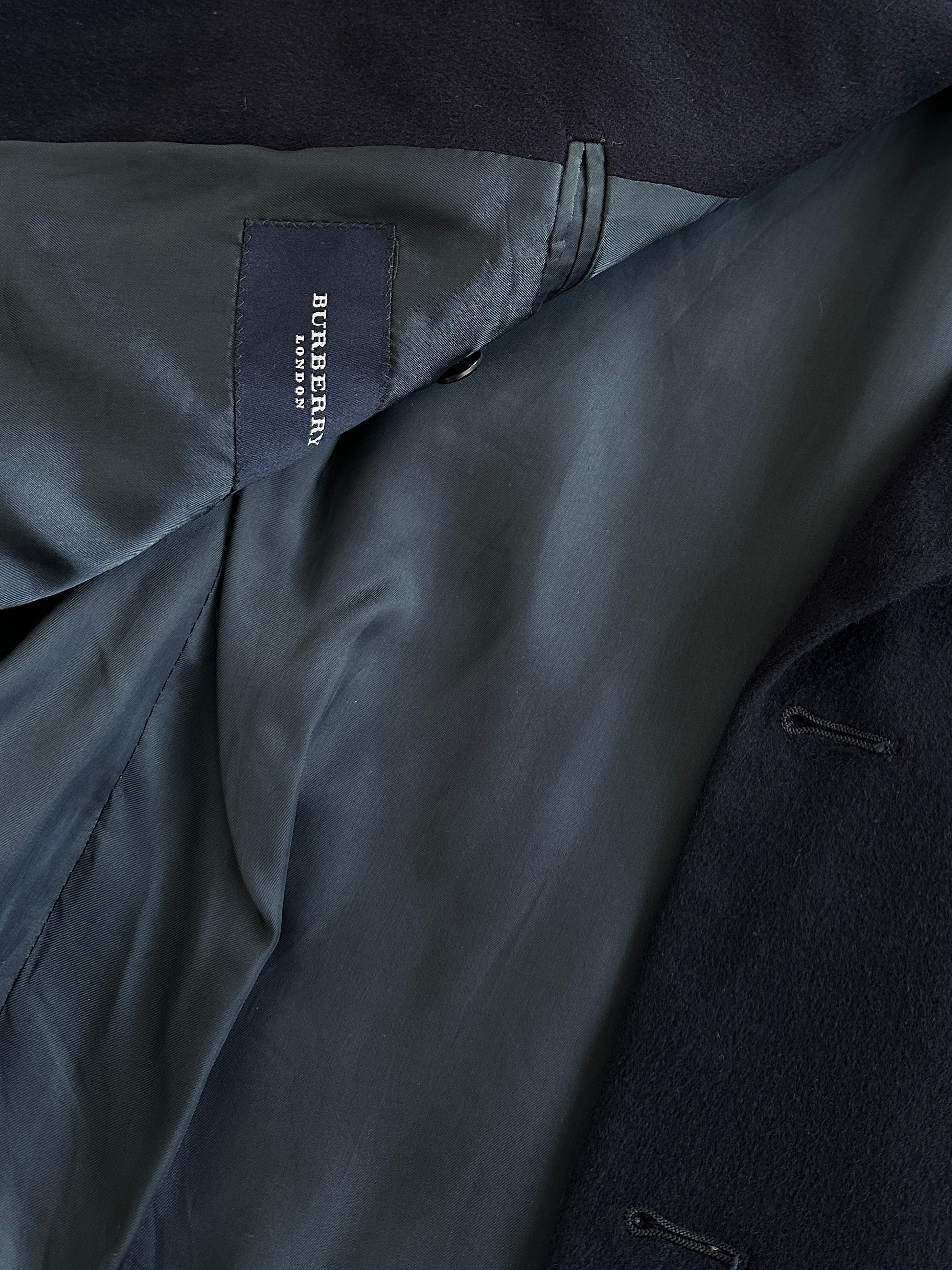 Burberry Pure Brushed Logo Button Blazer - 40R/L - SYLK