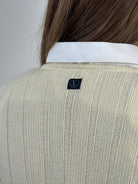 Valentino 1990s Wool Mohair V Neck Knitted Jumper - S - SYLK