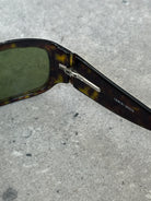 Giorgio Armani Tortoiseshell Rectangle Sunglasses - SYLK