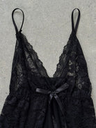 Vintage 1990s Sheer Lace Top - S - SYLK