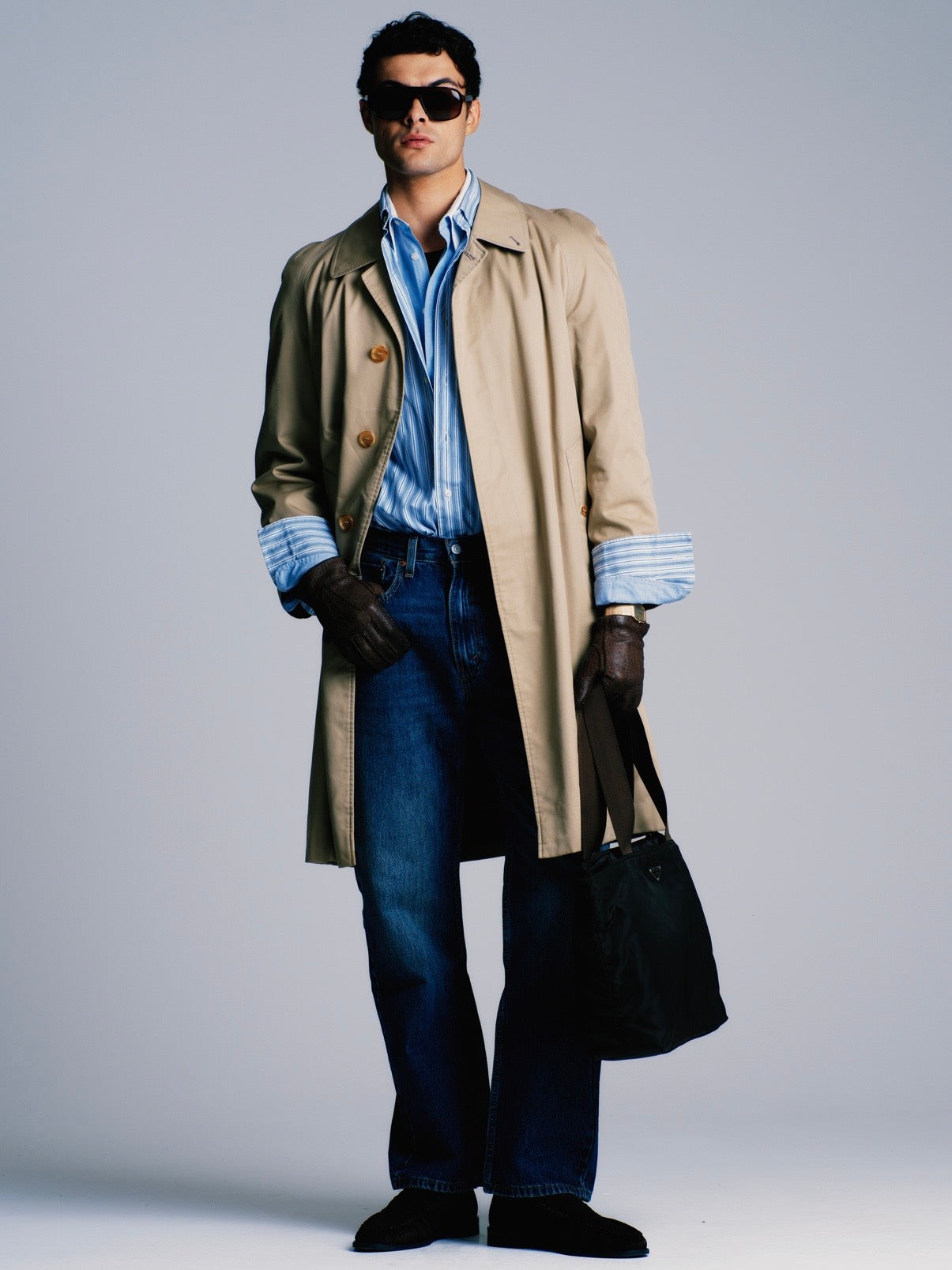 Prada 2000s Nylon Shoulder Bag