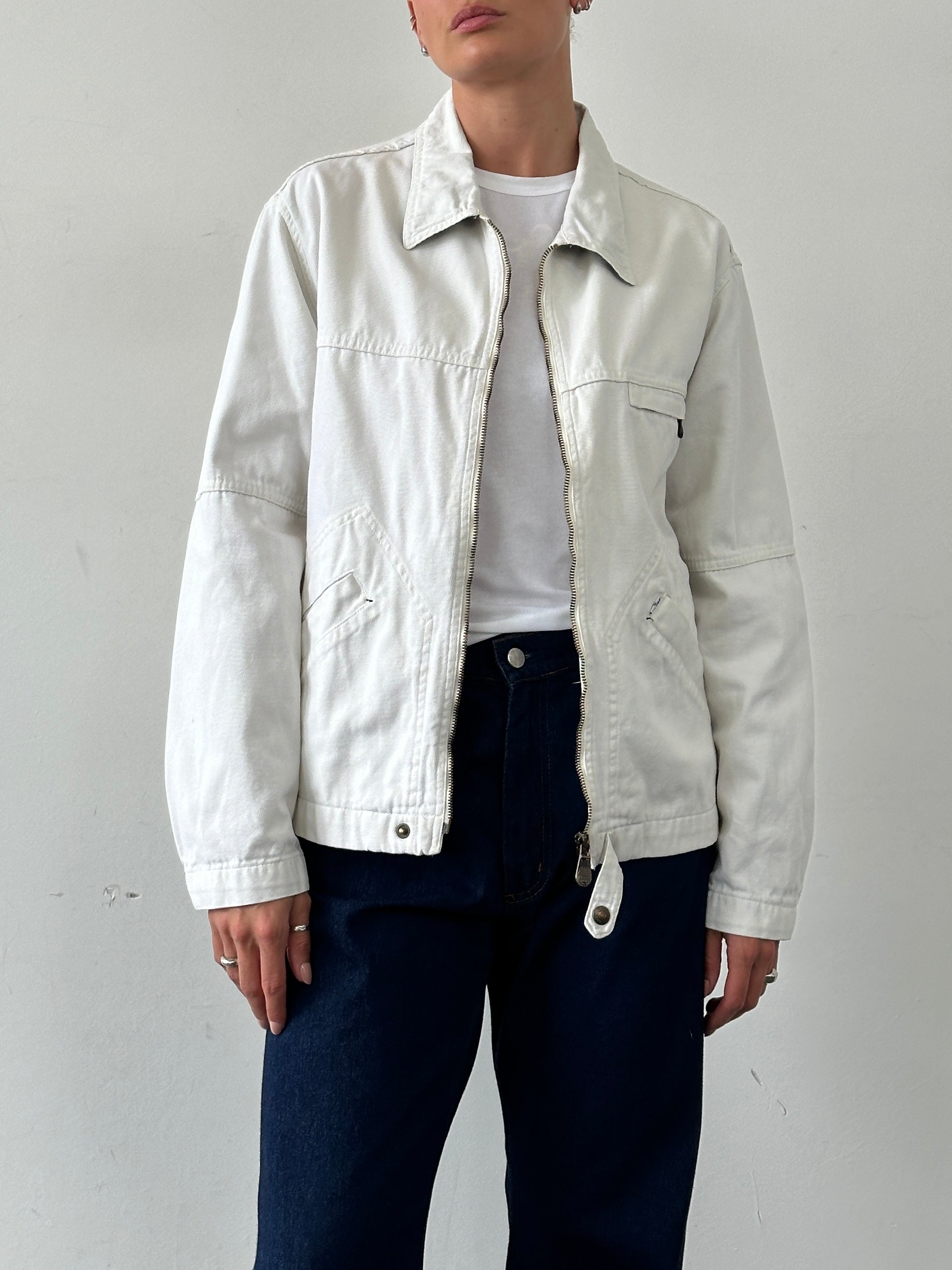 Levi’s Cotton Zip Up Harrington Jacket - L - SYLK