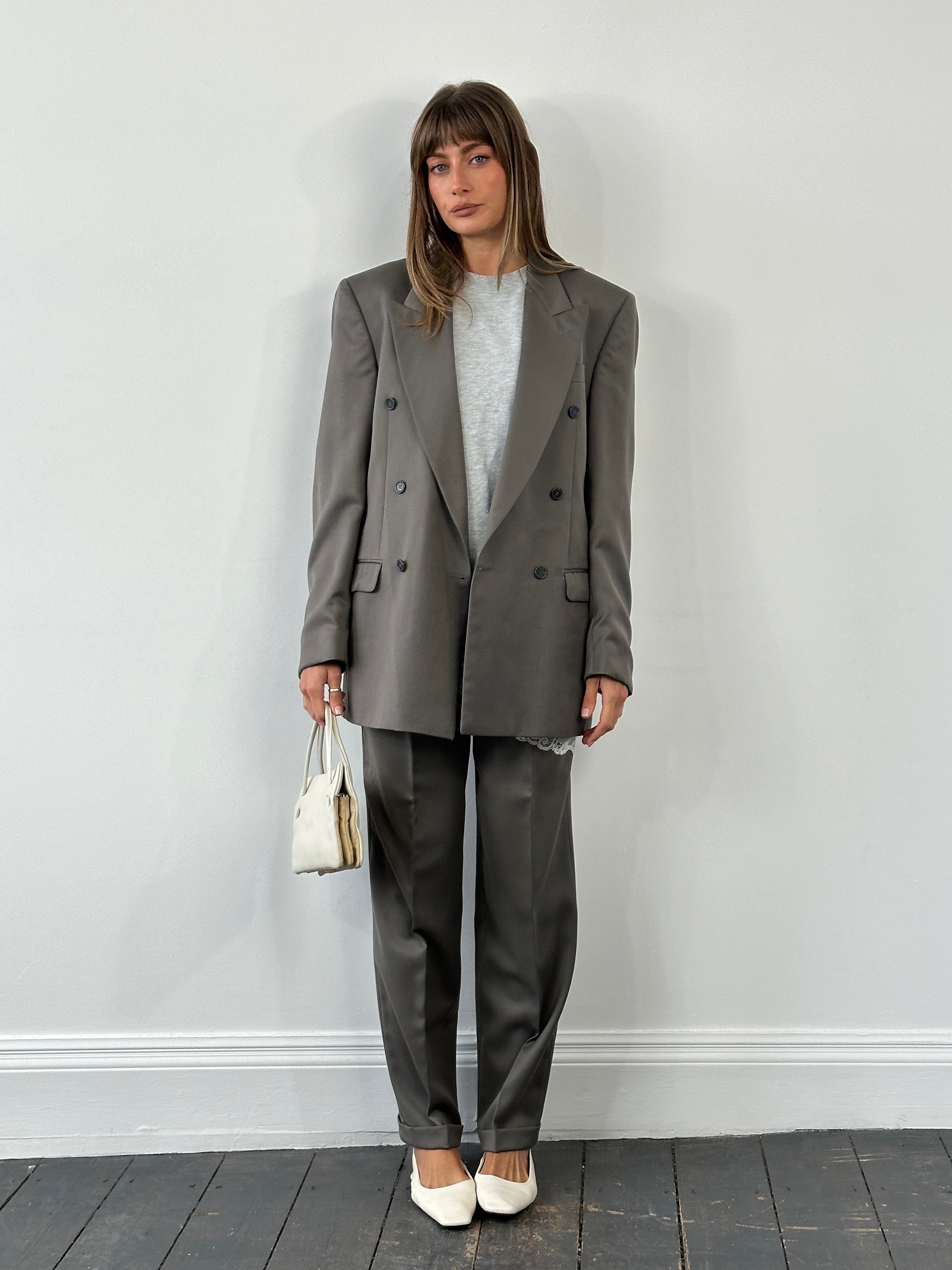 Pierre Balmain 1990s Wool Double Breasted Suit - 38L/W30 - SYLK