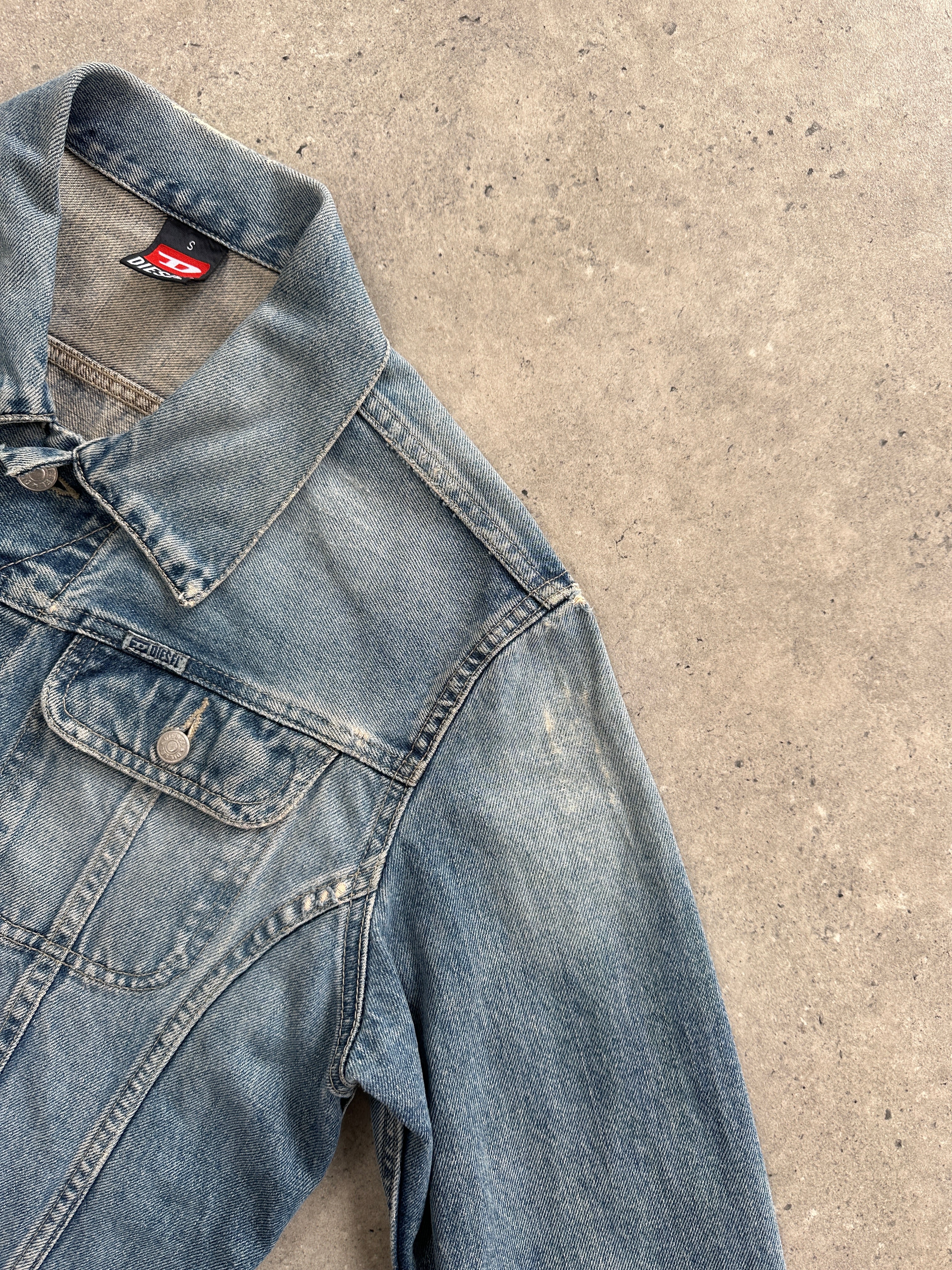 Diesel Fitted Denim Jacket - S - SYLK