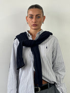Ralph Lauren Stripe Pure Cotton Shirt - L - SYLK