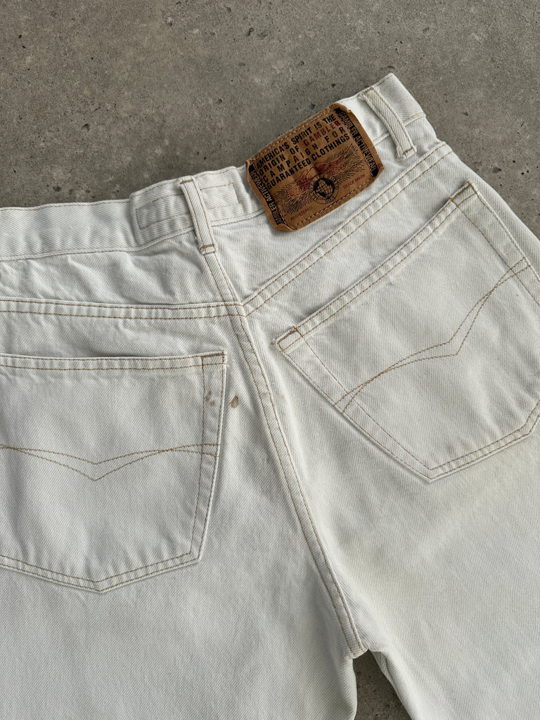 Vintage Denim Straight Leg Jeans - W26 - SYLK