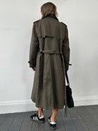 Christian Dior Monsieur Cotton Double Breasted Belted Trench Coat - XL - SYLK