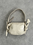 Vintage Soft Leather Knot Shoulder Bag - SYLK