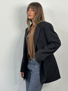 Armani Collezioni 2000s Pure Wool Pinstripe Blazer - 40R/L - SYLK