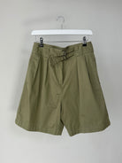 Lacoste High Waisted Pure Cotton Shorts - W28 - SYLK