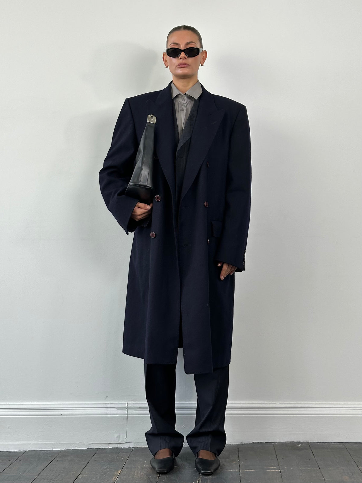 Christian Dior Pure Wool Double Breasted Coat - XL/XXL | SYLK
