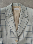 Emporio Armani 1990s Wool Check Blazer - M - SYLK